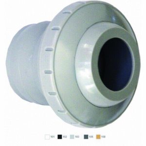 1.5"S 1" EYE INSIDER EYEBALL FITTING - DARK GRAY (AQUASTAR - 4105)