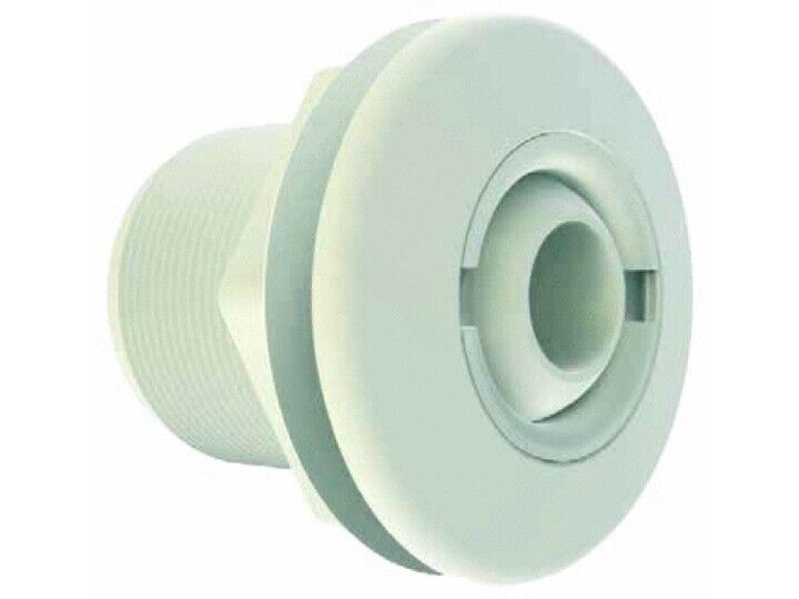 2"MPT/1.5"S FG RETURN FITTING W/ LOCKNUT - LIGHT GRAY (AQUASTAR - 1020TS103)