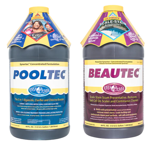 POOLTEC & BEAUTEC - ULTIMATE POOL TREATMENT COMBO 64OZ (EASYCARE- 30064 / 22064)