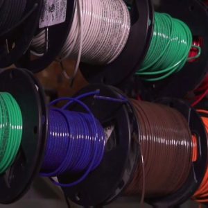 12 Gauge Solid THHN PVC-Coated Copper Building Wire (Custom Lengths, 5 FT+)