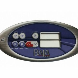 80-0214-X2 OVAL 2-PUMP WW LABEL (BAJA - 5186)