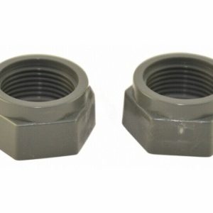 PLATINUM POOL SWEEP MENDER NUT - GRAY **2 pack (PENTAIR - LLD15PM)