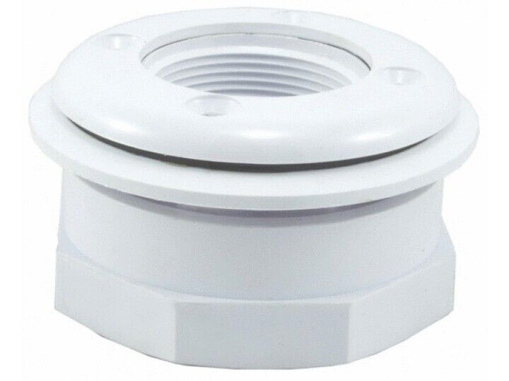 1.5"FPT WHITE VINYL INLET FITTING (SUPER-PRO - 25522-000-000)