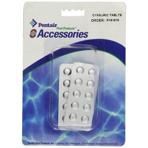CYANURIC ACID TABLET **20 PACK!! PENTAIR - R161676)