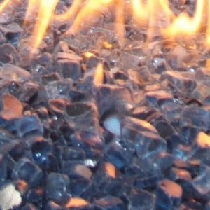 .5" PACIFIC BLUE REFLECTIVE FIREGLASS 10# (AMERICAN FIREGLASS - AFF-PABLRF12-J)