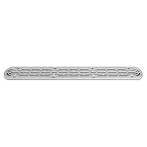 32" WHITE FLAT CHANNEL DRAIN FRAME & GRATE (AQUASTAR - 32CDFLFR101)