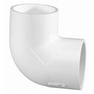 4"S SCH40 PVC 90^ ELL (LASCO FITTINGS INC - 406-040)