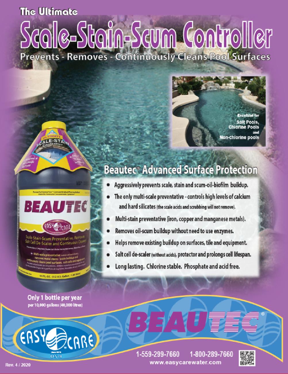 BEAUTEC - ULTIMATE CALCIUM PREVENTATIVE - 32 OZ (EASYCARE - 22032) - Image 2