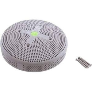 6" SUMPLESS SUCTION COVER - LIGHT GRAY (AQUASTAR - 6HPHA103)