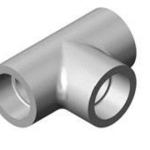 1.25" SOCKET FUSION TEE (GEORG FISCHER CENTRAL PLASTICS - 360002208)