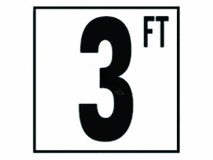 5IN SMOOTH 3 FT DEPTH MARKER TILE - 5" (NPT - DM51-2030)