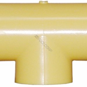 1" SOCKET FUSION TEE (GEORG FISCHER CENTRAL PLASTICS - 360002206)