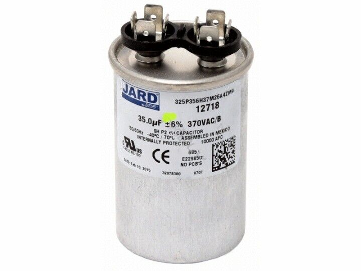 35MFD 370V ROUND RUN CAPACITOR (RD-35-370) (SUPER-PRO - 12718)