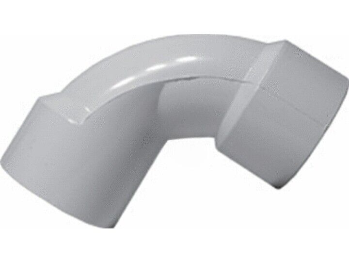 1.5"S SCH40 PVC SWEEP 90^ ELL (LASCO FITTINGS INC - 406-015SW)
