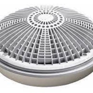 10" WHITE TRU FLO SUCTION COVER & FRAME (WATERWAY - 640-1900 V)